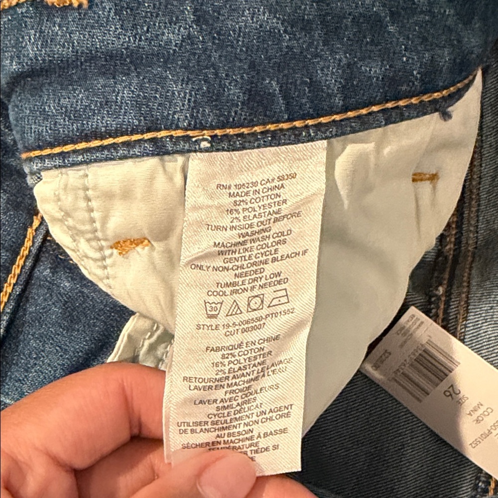 Current/Elliott Flare Jeans in Medium Blue Wash | Sz 26 - Picture 7 of 7